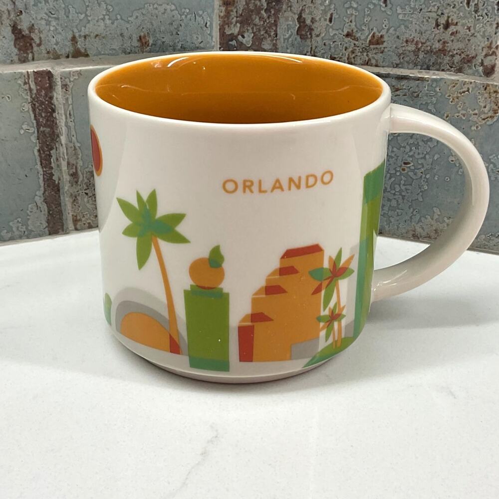 Starbucks You are Here Orlando Florida Collectors Mug 2015